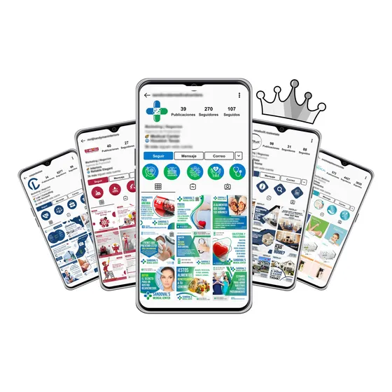 Pack 20 Diseños + 1 Post Animado Feed Reels Redes Sociales