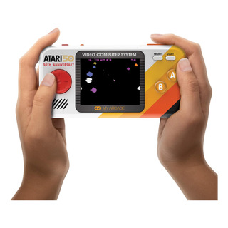 Sistema Portátil De Videojuegos My Arcade Atari Pocket Playe Sistema Portátil De Videojuegos My Arcade Atari Pocket Playe