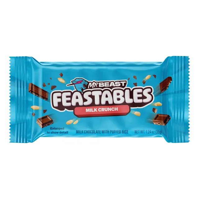 Mr Beast Feastables Chocolate Milk Crunch 60g
