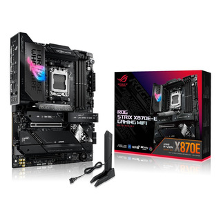 Asus Rog Strix X870e-e Gaming Wifi Am5 X870 Atx Mother... Asus Rog Strix X870e-e Gaming Wifi Am5 X870 Atx Mother...