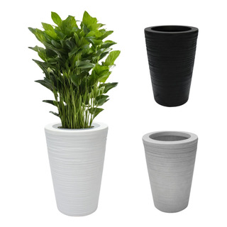 Maceta Minimalista Edenika Moderna Plastico Interior 20cm Maceta Minimalista Edenika Moderna Plastico Interior 20cm