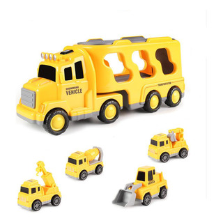 Vehículo De Construcción 5 En 1, 3-5 Juguetes Para Niños C Vehículo De Construcción 5 En 1, 3-5 Juguetes Para Niños C