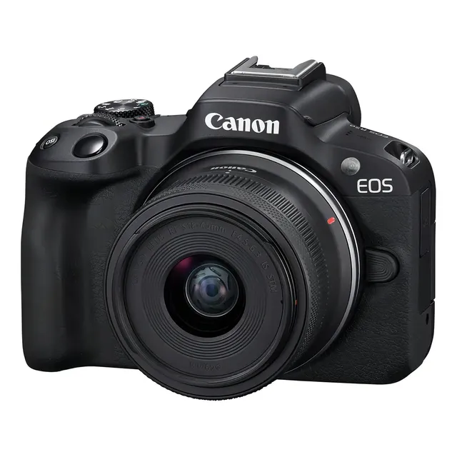 Câmera Digital Canon Eos R50 Com Lente Rf-s 18-45mm Is...