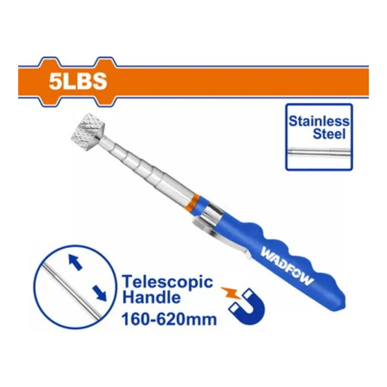 Recolector Telescopico Magnético 62cm, 5lbs, Wadfow