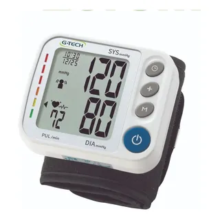 Aparelho de Pressão Digital G-Tech GP400 Pulso Automático Cor Branco