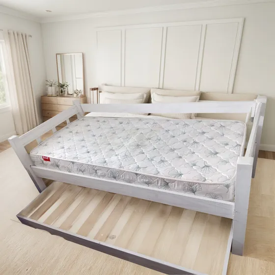 Cama Marinera Arthes 1 Plaza - Diseño Funcional Y Moderno Blanco
