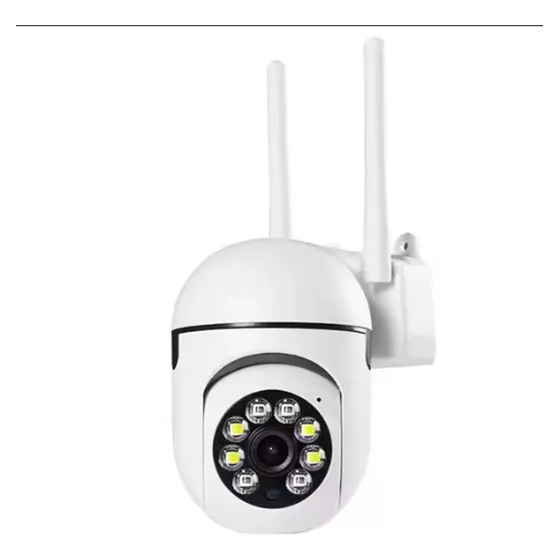 Camara De Seguridad Wifi Ptz 2k Vision Nocturna De Exterior