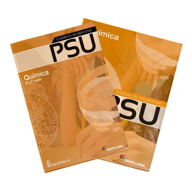 Pack Psu Manual Y Cuad De Ejercicios Química 3°y 4° Medio