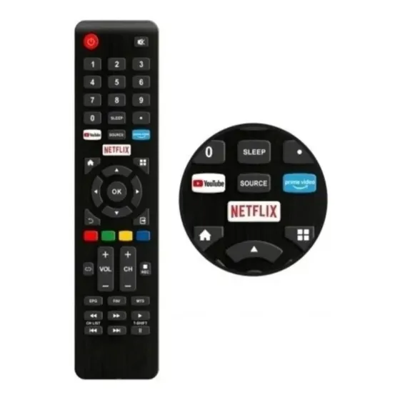 Control Remoto Para Tv Smart Jvc Modelo: Rm-c3282