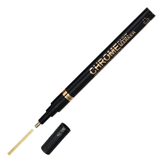 Rotulador Para Espejo, Mxkns-001, 1 Pza, Dorado, Indeleble, Rotulador Para Espejo, Mxkns-001, 1 Pza, Dorado, Indeleble,