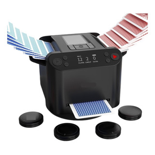 Barajador Y Distribuidor De Cartas Automático 2 En 1 Admite Barajador Y Distribuidor De Cartas Automático 2 En 1 Admite