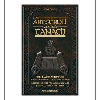 Libro: The Artscroll English Tanach: Stone Edition: The Jew Libro: The Artscroll English Tanach: Stone Edition: The Jew