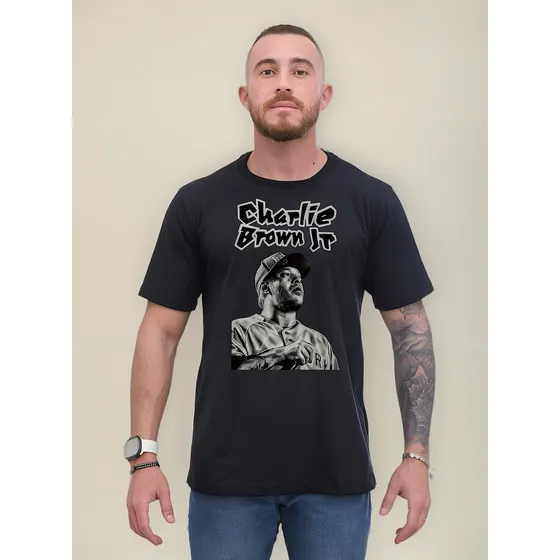 Camiseta Camisa Charlie Brown Jr Eterno Chorão Lançamento