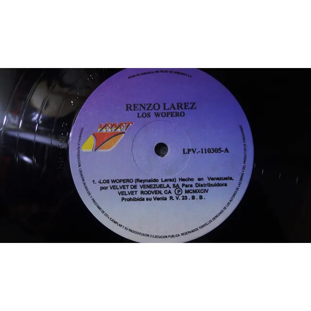Renzo Larez - Los Wopero - Promocional - 5$