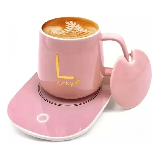 Taza Calentador Electrica Taza De Café Premium Lucky