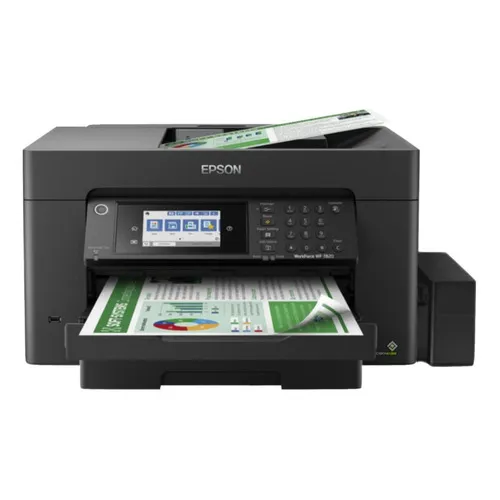 Impressora Jato D Tinta Epson Pro Wf-7820 A3+ Pigmentad Bulk Cor Preto 110V