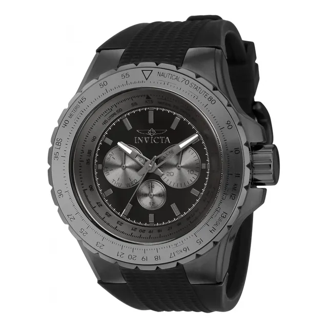 Reloj Invicta Aviator Para Hombre 39271 Color Negro