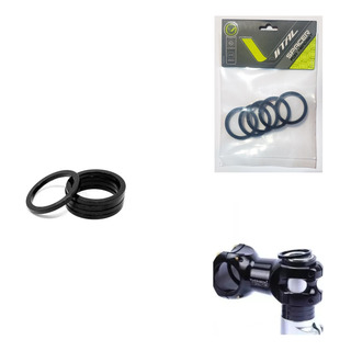 Kit Espaciadores Vital Aluminio Para Direccion Over 28.6x3mm Kit Espaciadores Vital Aluminio Para Direccion Over 28.6x3mm