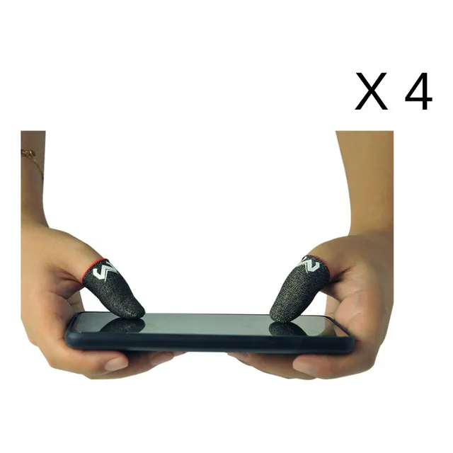 Guantes De Dedos Dedales Para Jugar Con El Teléfono 4 Juegos