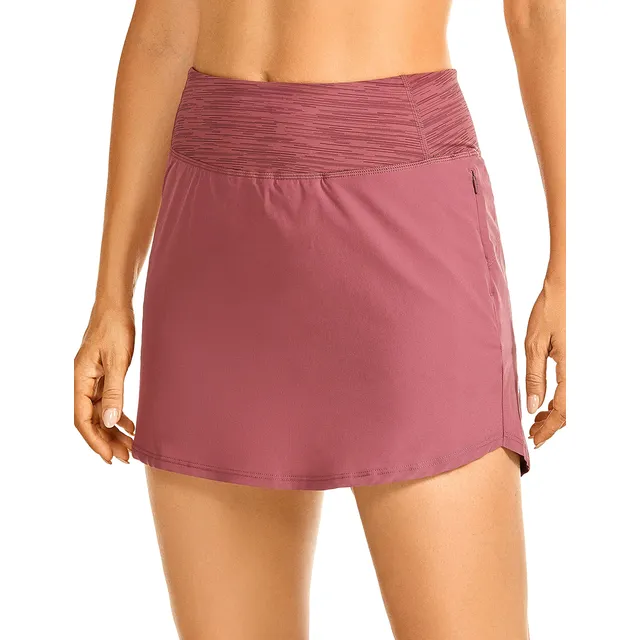 Falda Pantalon Golf Talle Alto Ligera Para Mujer Crz Yoga