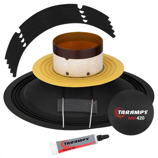 Kit De Reparo Original Mh 420 10 Polegadas Taramps 420w Rms