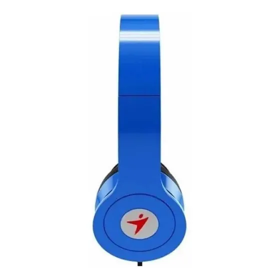 Audífonos Genius Hs-m450 Con Micrófono Integrado Azul