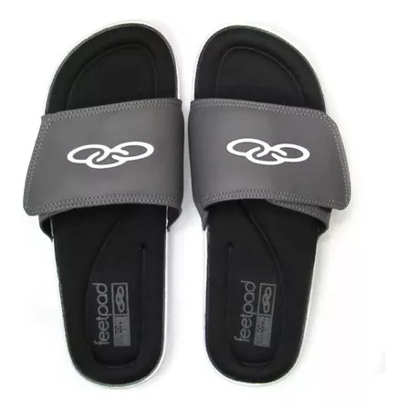 Ojotas Olympikus Melbourne Chinelas Slide Con Velcro Hombre