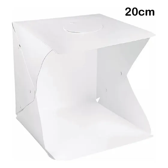 Caja De Luz Para Fotografia 20cm Led 
