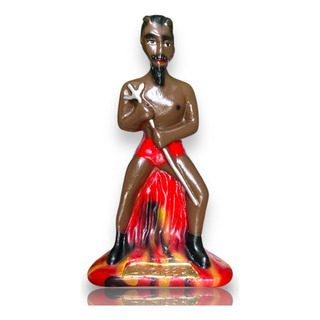 Imagem Exú Lucifer 19 Cm Gesso Umbanda / Candomblé Imagem Exú Lucifer 19 Cm Gesso Umbanda / Candomblé