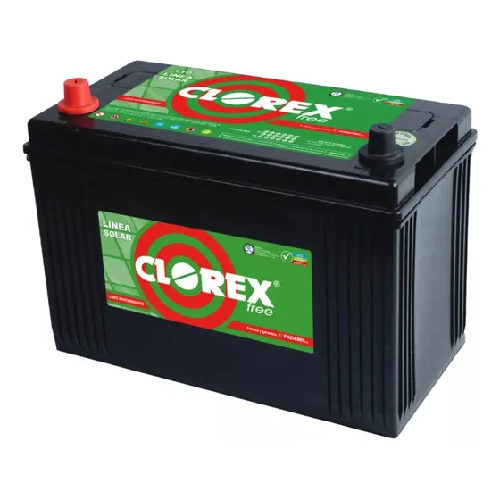 Bateria Solar 12x110 Ciclo Profundo Estacionaria Clorex