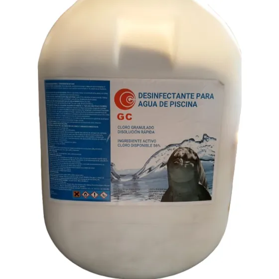 Cloro Granulado 56% Disolucion Rápida Por 5 Kg Desinfectante