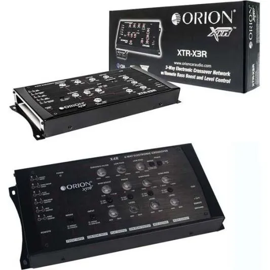 Crossover Electrónico Orion Xtr-x3r De 3 Vías
