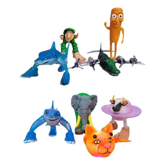 Tralalero Tralala, 8 Personajes, Trippi Troppi,lirilí Larila