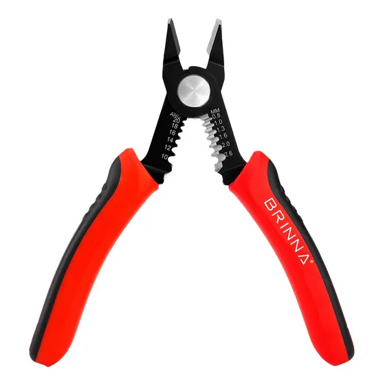 Mini Pinza Alicate Precisión Brinna Micro Corte Pelacable