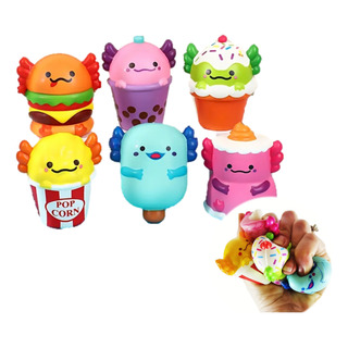 50 Squishy Kawai Ajolote Cute Juguete Piñata Bolo Squize 50 Squishy Kawai Ajolote Cute Juguete Piñata Bolo Squize