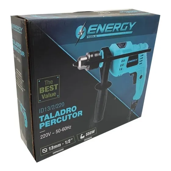 Taladro Percutor 13 Mm 610w Energy Id13/2/220 *ub*