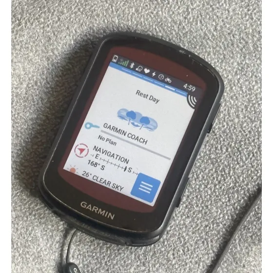 Ciclocomputador Garmin Edge 840 Solar Con Gps Negro