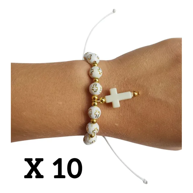 Pulseras Denario Cruz