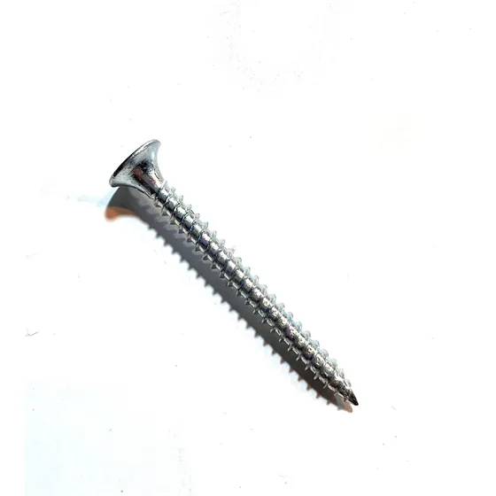 Tornillo Zincado Madera Vulcanita 6x1 5/8 2000 Unid Aprox