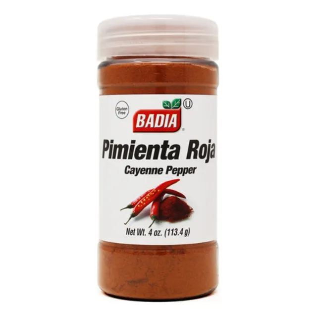 Pimienta Cayena 113g Sin Gluten Vegano Kosher Badia
