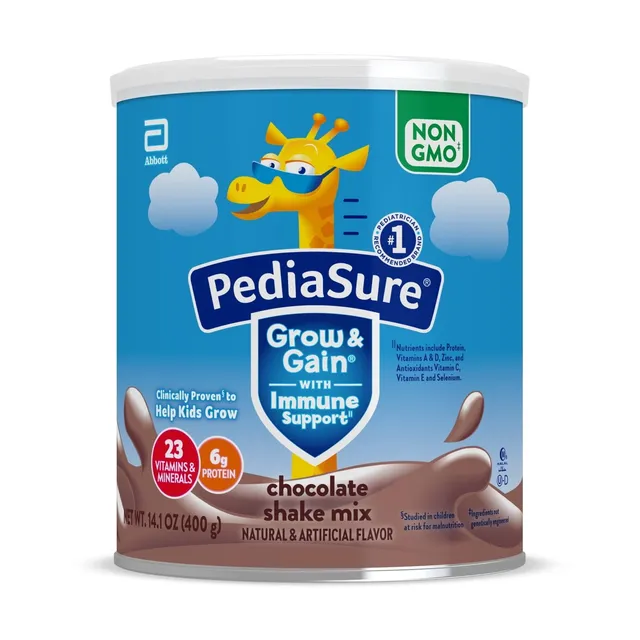 Pediasure Grow & Gain Malteada En Polvo Ayuda Al Crecimiento