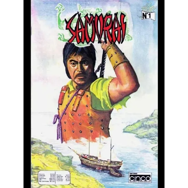 Pack De 981 Historietas Cómic Pdf Samurai - John Barry