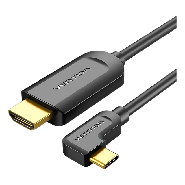 Cable Hdmi A C 4k 60hz Convertidor Usb-c 5ft Gamer Vention