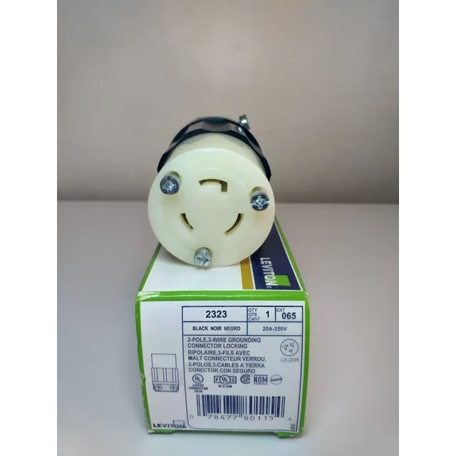 Conectores Para Plantas Eléctricas L6-20