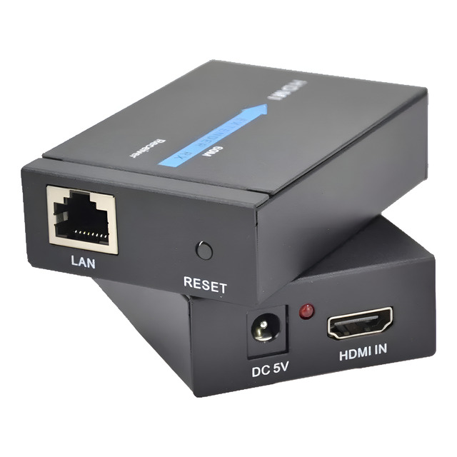 Extensor Hdmi Rj45 Hw 60m 60 Metros Adaptador Cabo Rede Cat 6 7 Extensor Hdmi Rj45 Hw 60m 60 Metros Adaptador Cabo Rede Cat 6 7