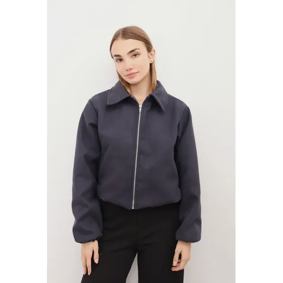 Campera Paño Con Cierre Metalico Thomas