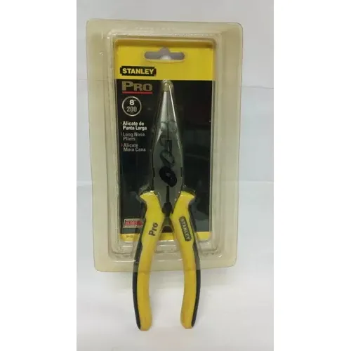 Alicate Punta Larga 8  T/pinza Stanley:84-625