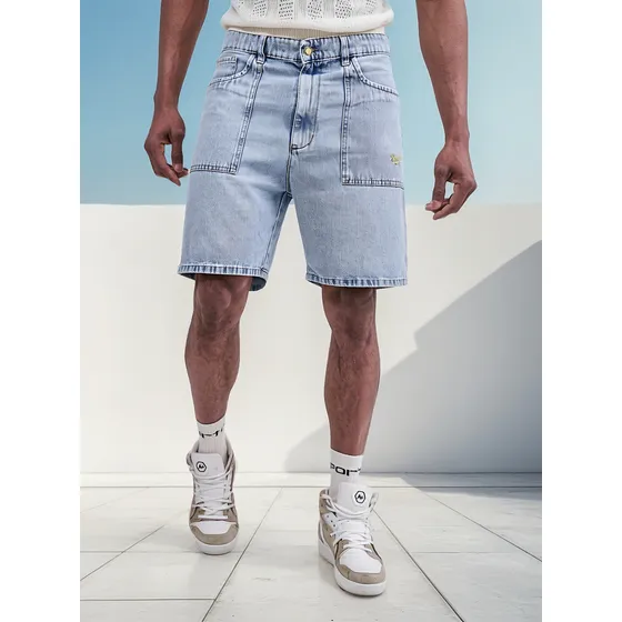 Bermuda Sportivo Jean A+ Positivo Refans