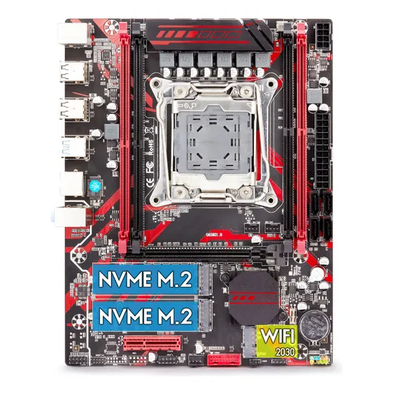 Placa Mãe X99 Gamer Lga 2011-3 Xeon E I7 256gb Ddr4 M.2 Nvme
