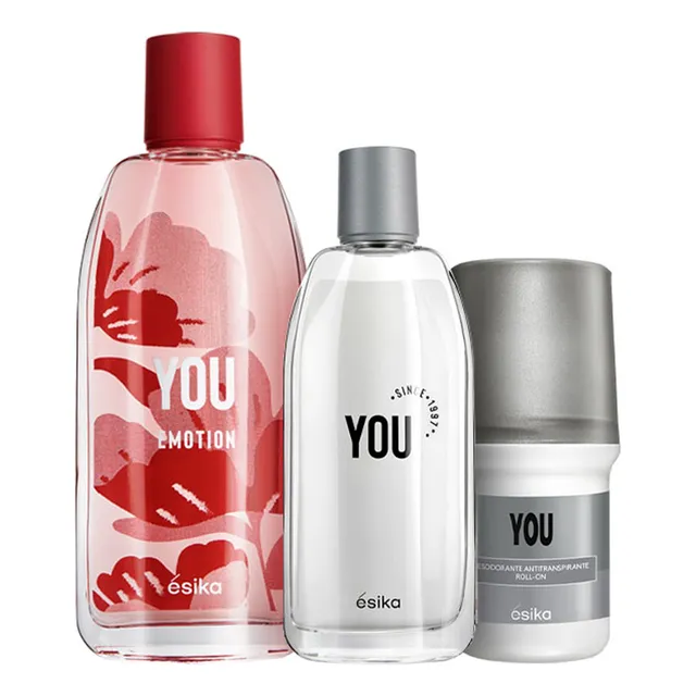 You Emotion Fragancia 90ml Con You Clásica 50ml Y Deo